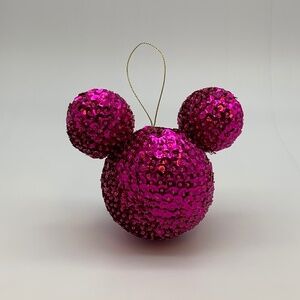 Sequin Mickey Mouse Ornament